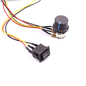 Module Điều Khiển Tốc Độ Và Đảo Chiều Motor DC 12-40V 40A 400W Hiện Thị Điện Áp