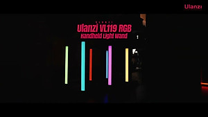 Ulanzi VL119 RGB - Đèn LED Cầm Tay, Dải Nhiệt Màu Rộng, Hỗ Trợ 20 Hiệu Ứng Cho Youtube,  Phát Trực Tiếp, Review Sản Phẩm- Hàng chính hãng