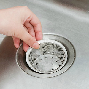 Túi 100 lưới lọc rác bồn rửa chén giúp cho bồn rửa chén không bị nghẽn tắc do rác, lọc cặn bẩn hiệu quả sau khi rửa chén GD457-LuoiLR100