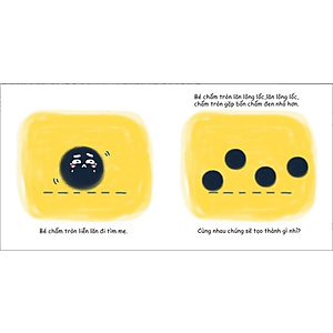 Sách Ehon Hình Khối - Chấm Tròn Ơi! Đi Đâu Thế