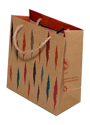 TÚI KRAFT KN201 - 18X16 X8 CM - NGẪU NHIÊN