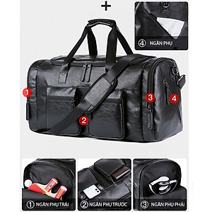 Túi xách du lịch thể thao DA BÒ phong cách mới BEE GEE T1033