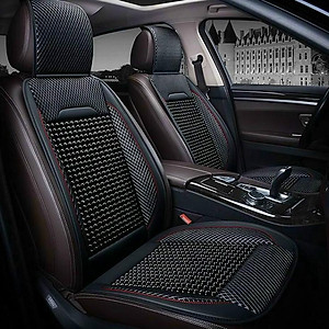 TỰA LƯNG LÓT GHẾ Ô TÔ, XE HƠI HẠT GỖ CHỐNG NÓNG, TRƯỢT VÀ MASSAGE CAO CẤP.