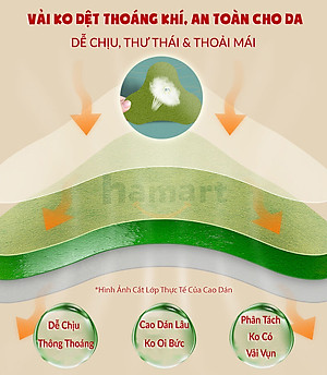 Hộp 5 Miếng Dán Bụng Mỡ Ngải Cứu Giảm Bụng Eo Detox Thải Độc Cơ Thể Hiệu Quả Tiện Lợi