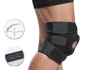 Bộ 2 miếng bảo vệ đầu gối khi tập- Miếng đệm đầu gối thể thao cho cả nam và nữ 1 cặp