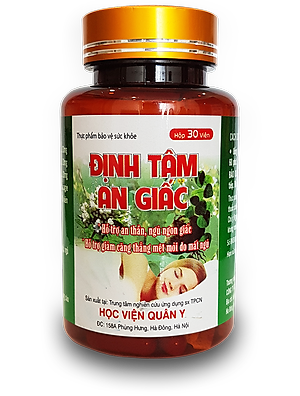 ĐỊNH TÂM AN GIẤC HỌC VIỆN QUÂN Y GIẢI PHÁP GIÚP AN THẦN, NGỦ NGON