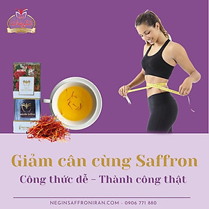 Nhụy hoa nghệ tây Tashrifat Saffron Premium loại Negin sợi to (1 Grams)