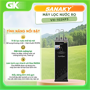 Máy lọc nước Sanaky Slim VH-102HP3 11 lõi - Hàng chính hãng (chỉ giao HCM)
