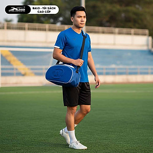 Túi Đựng Giày Đá Bóng Cao Cấp Chống Nước, Bền Bỉ TNBags TN.B.9003 – 2 Ngăn Tiện Dụng, Đẳng Cấp, Màu Xanh Cá Tính!