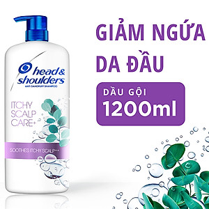 Dầu Gội Head&Shoulders Dành Cho Da Đầu Ngứa Chai 1200ml