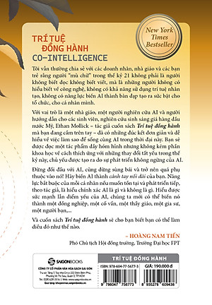 Sách Co - Intellgence - Trí Tuệ Đồng Hành - Kỷ nguyên sống và làm việc cùng AI