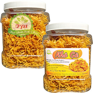 1KG KHÔ GÀ BƠ TỎI THƠM NGON CHUẨN CHẤT LƯỢNG THỰC PHẨM SẠCH