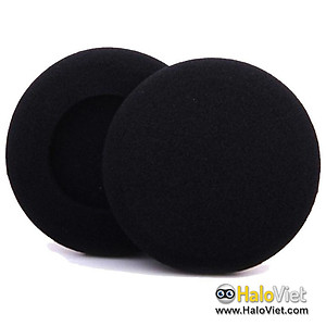 Cặp mút bông 45mm / 50mm / 55mm / 60mm bọc đệm tai nghe chụp tai / trùm đầu / Headphone / Over Ear -  Giúp êm tai, lọc âm & tăng bass