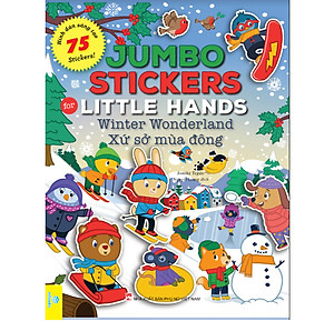 Sách - Jumbo Stickers For Little Hands - 75 Stickers! - ndbooks