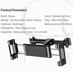 Giá đỡ ghế sau Ô tô Baseus Backseat Car - Hàng chính hãng