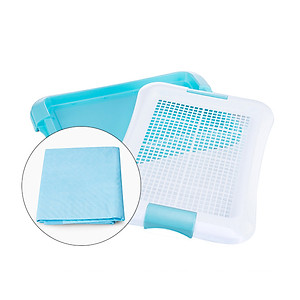 Khay huấn luyện vệ sinh cho thú cưng - Genyo dog toilet 001 (màu ngẫu nhiên)