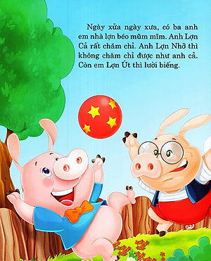 Sách Ngày Xửa Ngày Xưa - Ba Chú Lợn Con