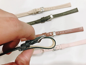 Dây Da Đồng Hồ Julius Hàn Quốc Size 10 - Chọn Màu