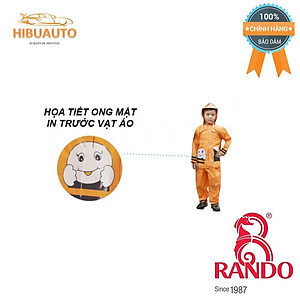 Áo Mưa Trẻ Em Bộ Ong Mật Rando CSPS-18 Size 3 (1.05 – 1.2 m)