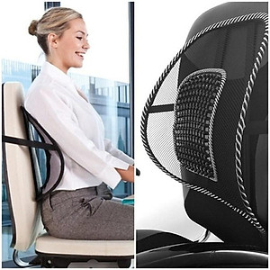 Tấm lưới tựa lưng massage cho ghế Ô tô và ghế văn phòng