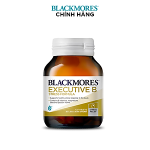 Viên Uống Giảm Căng Thẳng Hỗ Trợ An Thần Blackmores Executive B Stress Formula Lọ 62 Viên