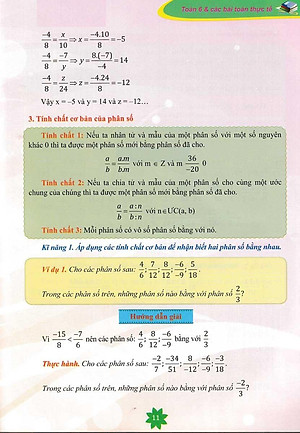 Sách Toán Và Các Bài Toán Thực Tế Lớp 6 - TẬP 2