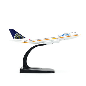 Mô Hình Máy Bay Trưng Bày Boeing 747 United Airlines Everfly