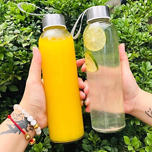 5 bình thuỷ tinh detox 500ml