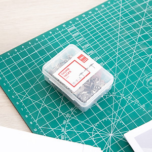 Ghim Cài Đóng Túi #3, 10Mm Deli, Bạc - 2 Hộp E0022