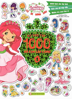 Cô Bé Bánh Dâu- 1000 Đề Can Lấp Lánh - Tập 4