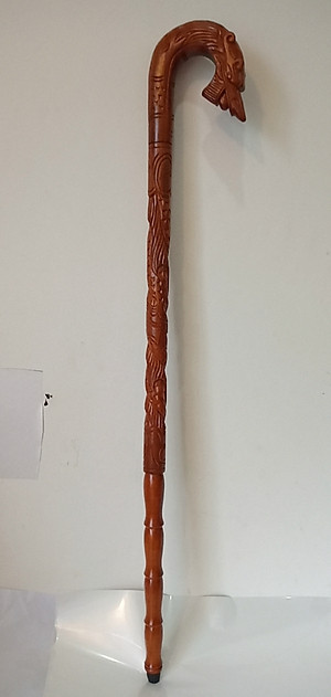 Gậy Gỗ Hương Chống Đầu Rồng Cho Ngươi già