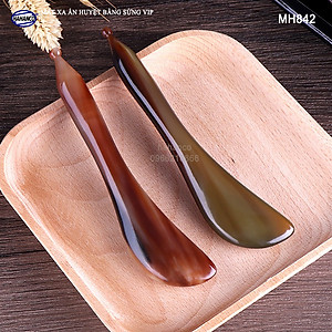 Cạo gió sừng hàng VIP - dày trên 9mm (MH842) đánh bay vết nhăn da mặt mà không cần dùng bất kỳ loại kem dưỡng nào