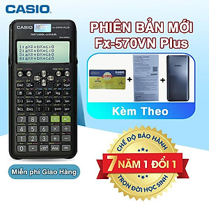 Máy tính Casio FX-570VN Plus New dành cho học sinh cấp 2-3 chuyên dụng phòng thi và thi đại học