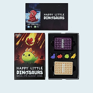  Bài Board Game Happy Little Dinosaurs Trò Chơi Khủng Long Vui Vẻ Bản Tiếng Anh