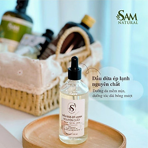 Dầu Dừa Ép Lạnh Sam Natural (100ml)