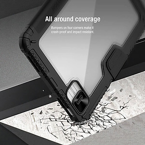 Bao da Nillkin Bumper Leather Pro dành cho ipad Gen 10 2022 10.9inch - Hàng chính hãng