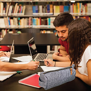 Hộp Đựng Bút Bằng Vải Đẹp Cao Cấp Đa Năng Giá Rẻ Dành Cho Học Sinh, Văn Phòng