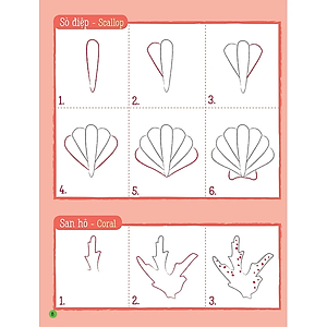 Sách Họa Sĩ Tí Hon - Learn To Draw... Ocean Wonders! - Nào, Ta Cùng Học Vẽ… Đại Dương Diệu Kỳ!