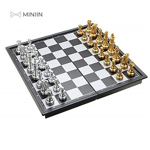 Bộ Cờ Vua Nam Châm Cao Cấp Chính Hãng- Kích Thích Phát Triển Trí Não, Thể Thao Trí Tuệ,  3 Kích thước - MINIIN
