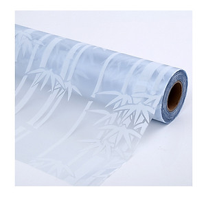 Combo 5 Mét Decal Giấy Dán Kính Trúc Trắng (5 Mét Dài x 0.45 Mét Ngang)