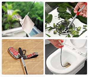 Dụng Cụ Gắp Rác Bồn Chậu 160 Cm Cây Gắp Rác Thông Tắc Bồn Chậu Nhà Vệ Sinh Tiện Lợi