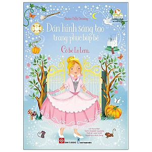 Sticker Dolly Dressing - Dán Hình Sáng Tạo Trang Phục Búp Bê - Cô Bé Lọ Lem