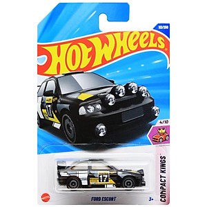 Siêu Xe Hot Wheels C4982 - 113/250 - Ford Escort (Mẫu Màu Giao Ngẫu Nhiên)
