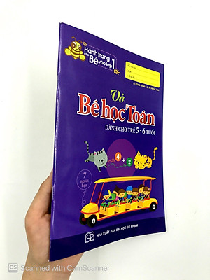 Sách Hành Trang Cho Bé Vào Lớp 1 - Vở Bé Học Toán - Dành Cho Trẻ 5-6 Tuổi
