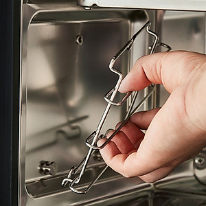 Lò nướng chân không kết hợp chức năng hấp Lock&Lock EJF693GRY Steam Air Fryer Oven (12.5 Lít) - Hàng chính hãng