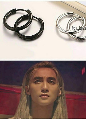 Bông tai titan sơn tùng hot trend BT116