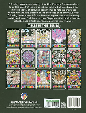 Sách Tô Màu Người Lớn - CUỘC SỐNG NÔNG THÔN: Tô Màu Cho Cuộc Sống Bình Yên Và Thư Giãn (Adult Colouring Book - Countryside: Colouring For Peace And Relaxation)