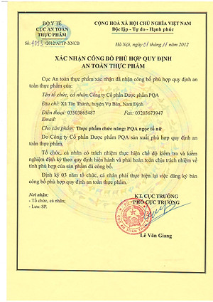 Ngọc Tố Nữ PQA Giúp Bồi Bổ Nguyên Khí, Điều Hòa Kinh Nguyệt Và Hạn Chế Biểu Hiện Rối Loạn Do Tiền Mãn Kinh Hộp 150 Viên