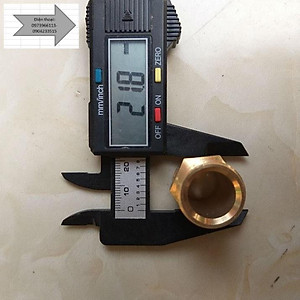 Khớp nối dây xịt máy rửa xe 2 đầu ren 22mm nôi dây