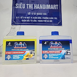 Nước vệ sinh bảo trì máy rửa bát Finish ( Đức ) 250ml